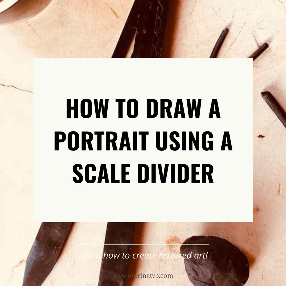 Comment dessiner un portrait avec un compas de proportion