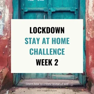Défi créatif à la maison - semaine 2