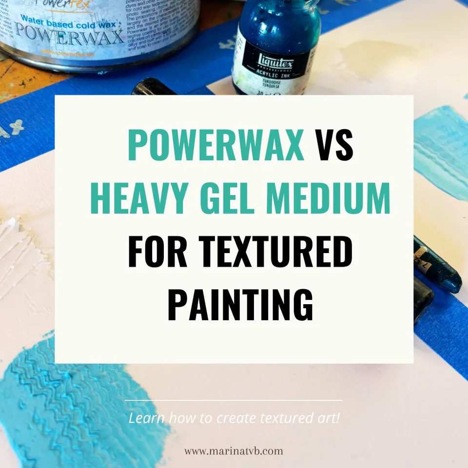 Powerwax vs Heavy Gel Medium : peut-il le remplacer pour la peinture texturée ?