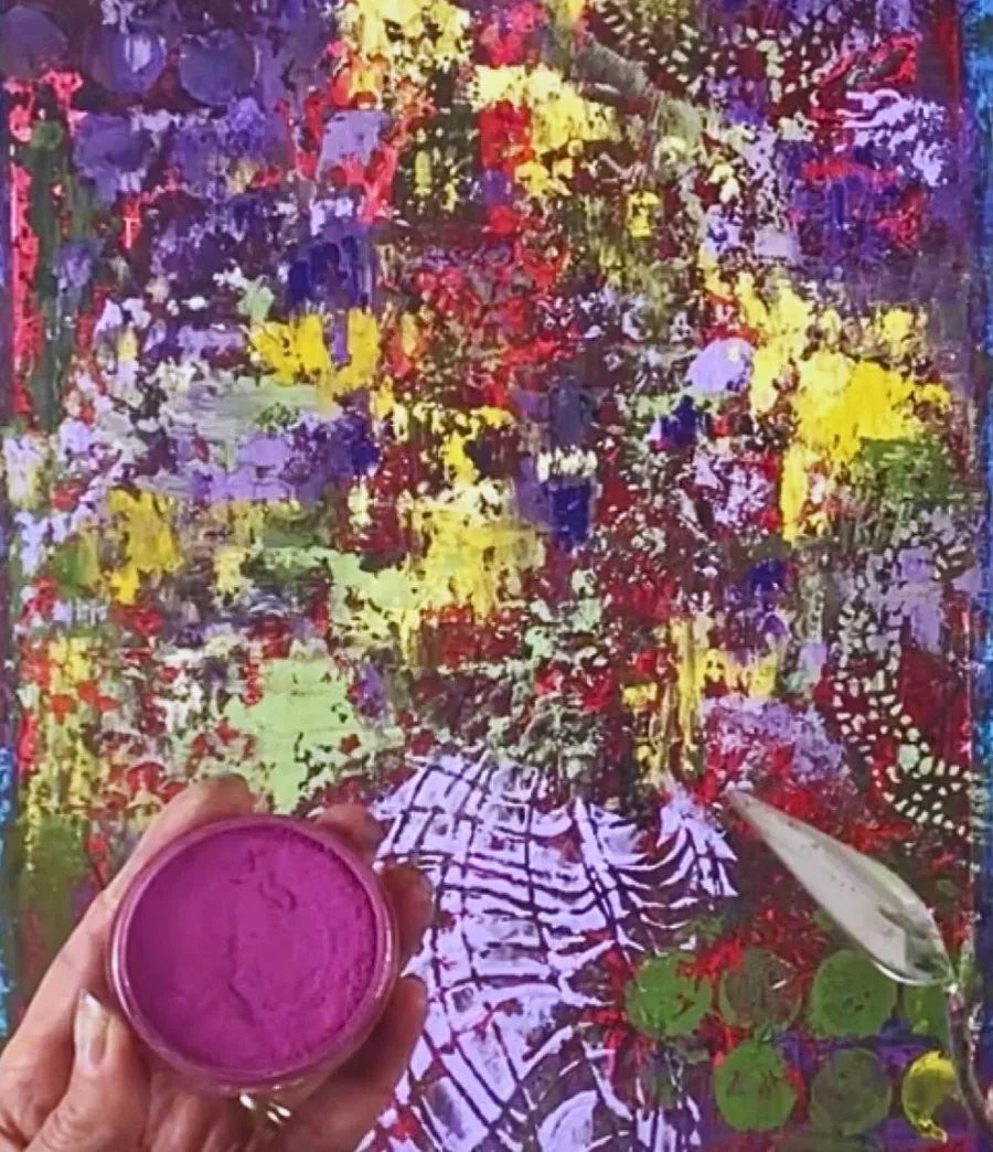 Layer the colour
