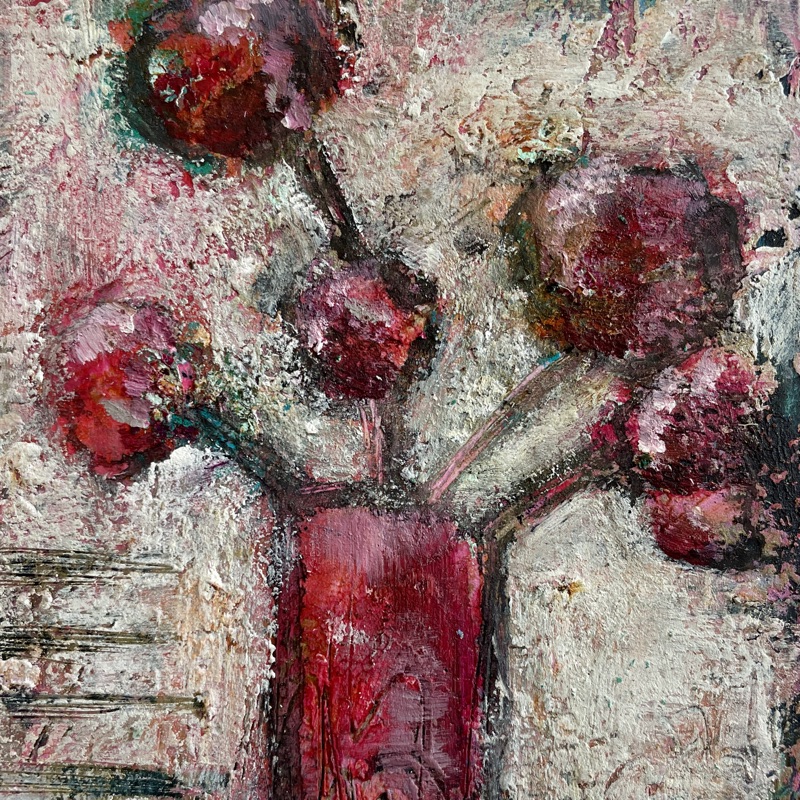 Finished mini flower painting 5