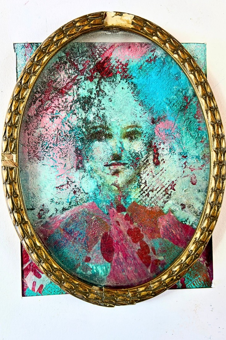 Finished mini portrait 1
