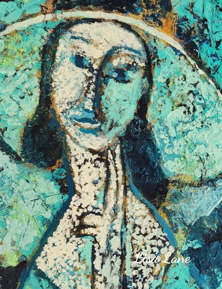 Student artwork — Textured Acrylics Classes