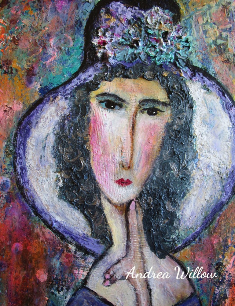 Student artwork — Textured Acrylics Classes