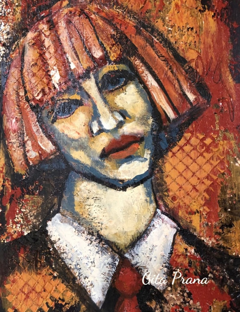 Student artwork — Textured Acrylics Classes