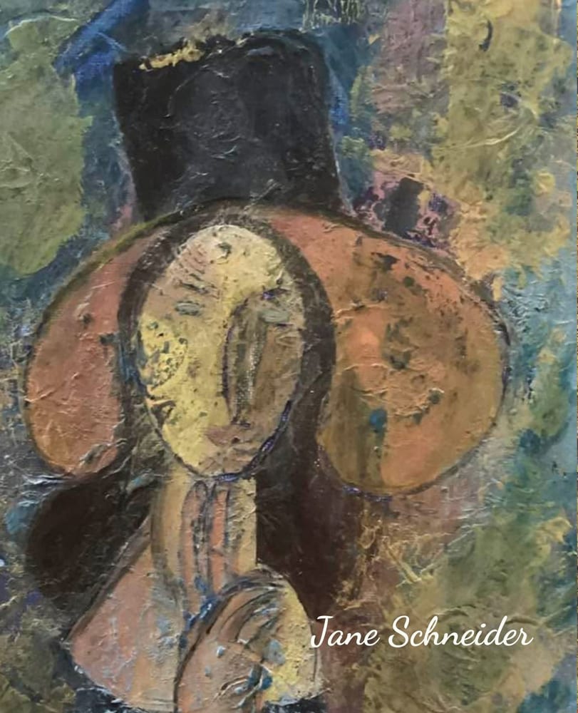 Student artwork — Textured Acrylics Classes