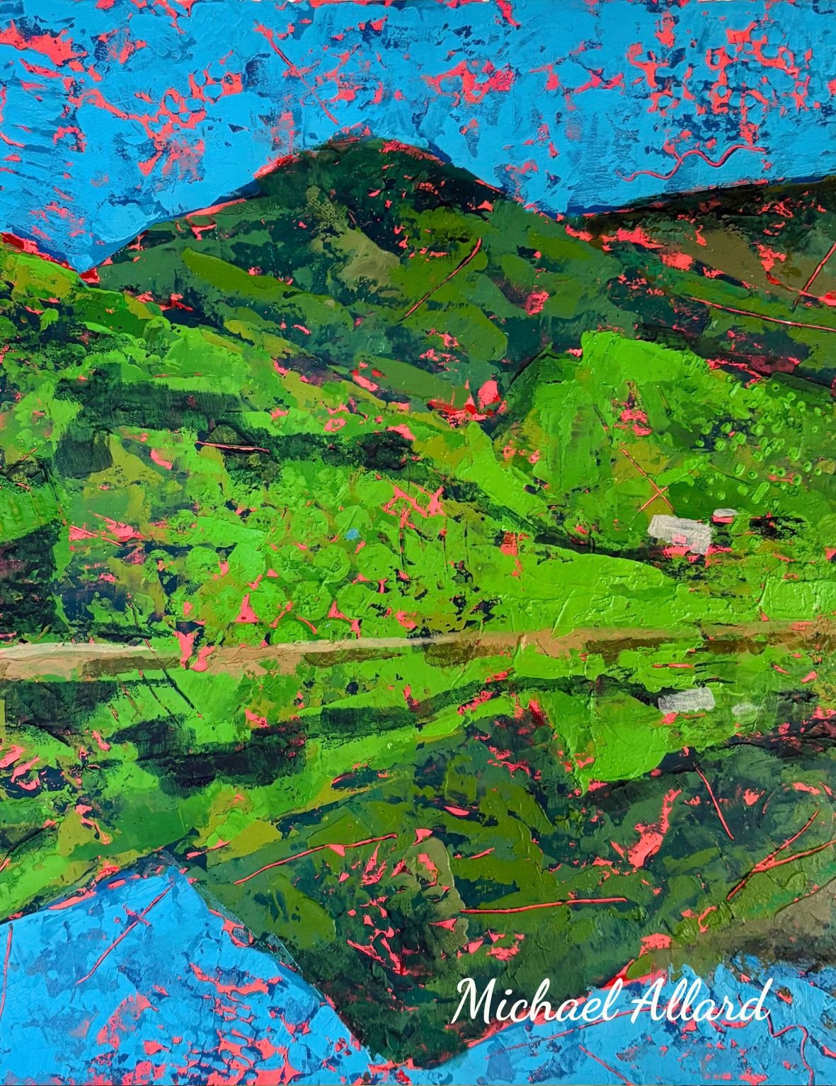 Student artwork — Textured Acrylics Classes