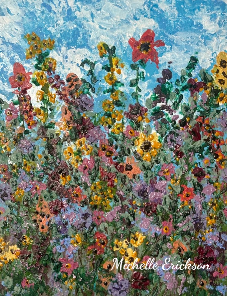 Student artwork — Beautiful Blooms