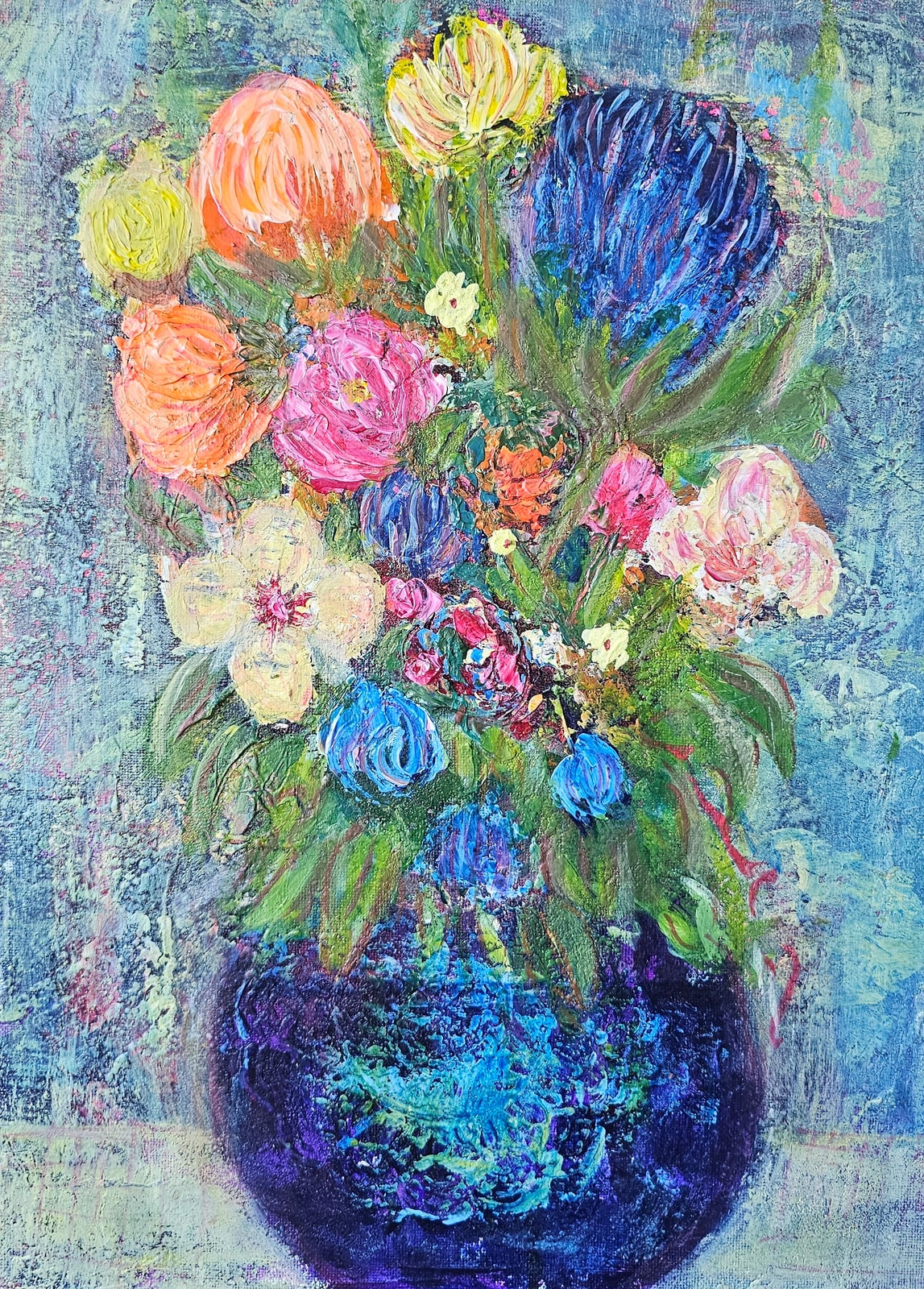 Student artwork — Beautiful Blooms
