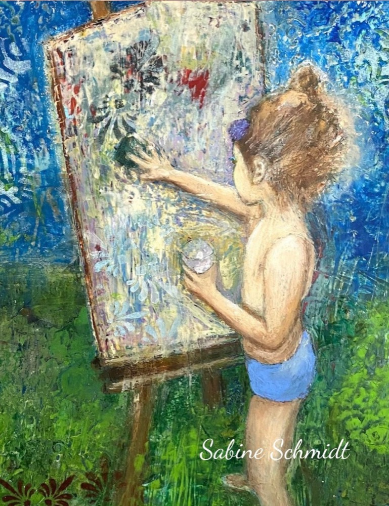 Student artwork — Oil & Cold Wax Classes