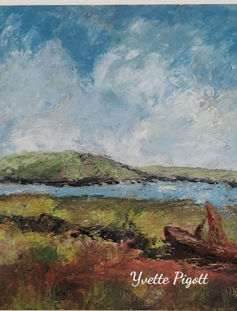 Student artwork — Oil & Cold Wax Classes