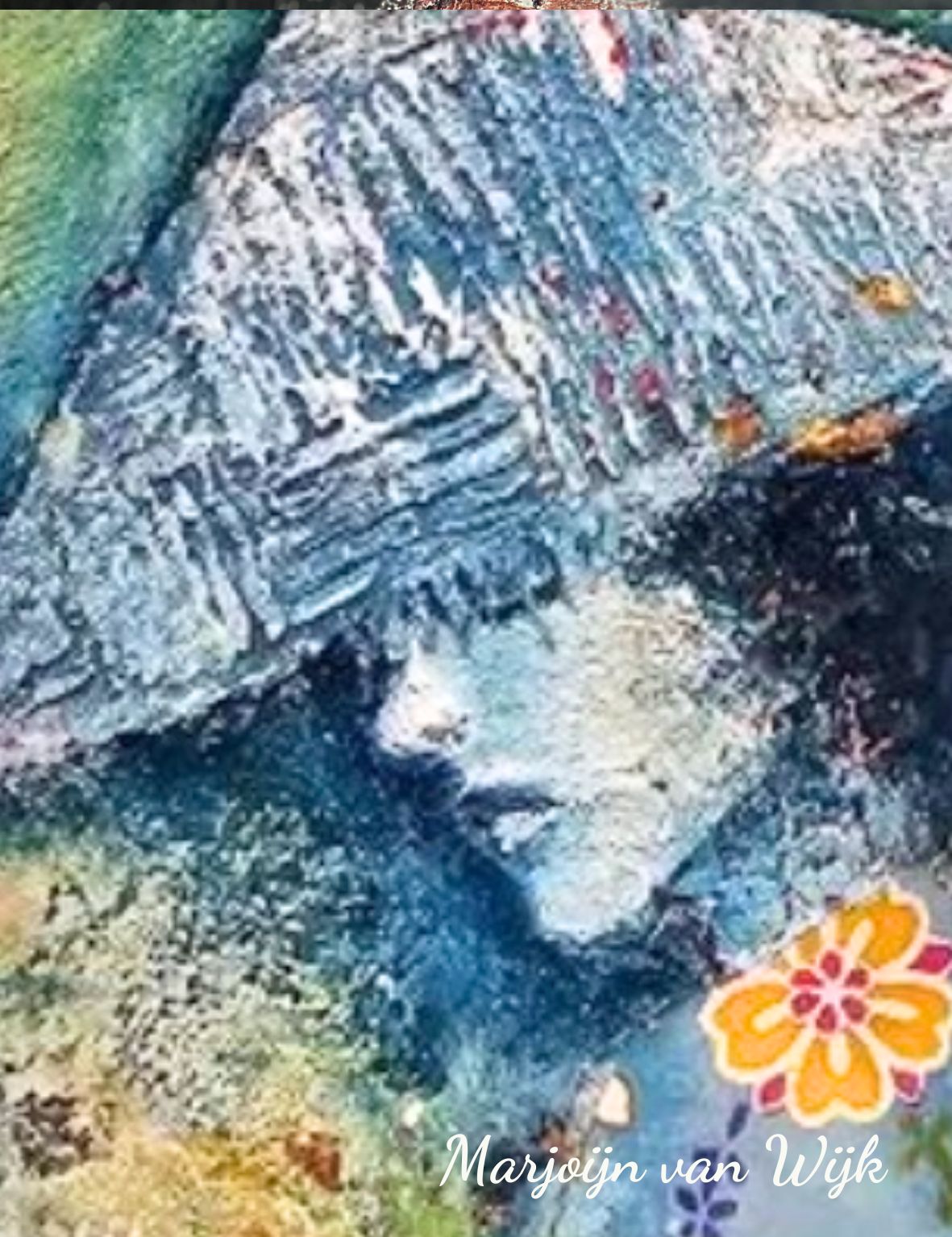 Student artwork — Oil & Cold Wax Classes